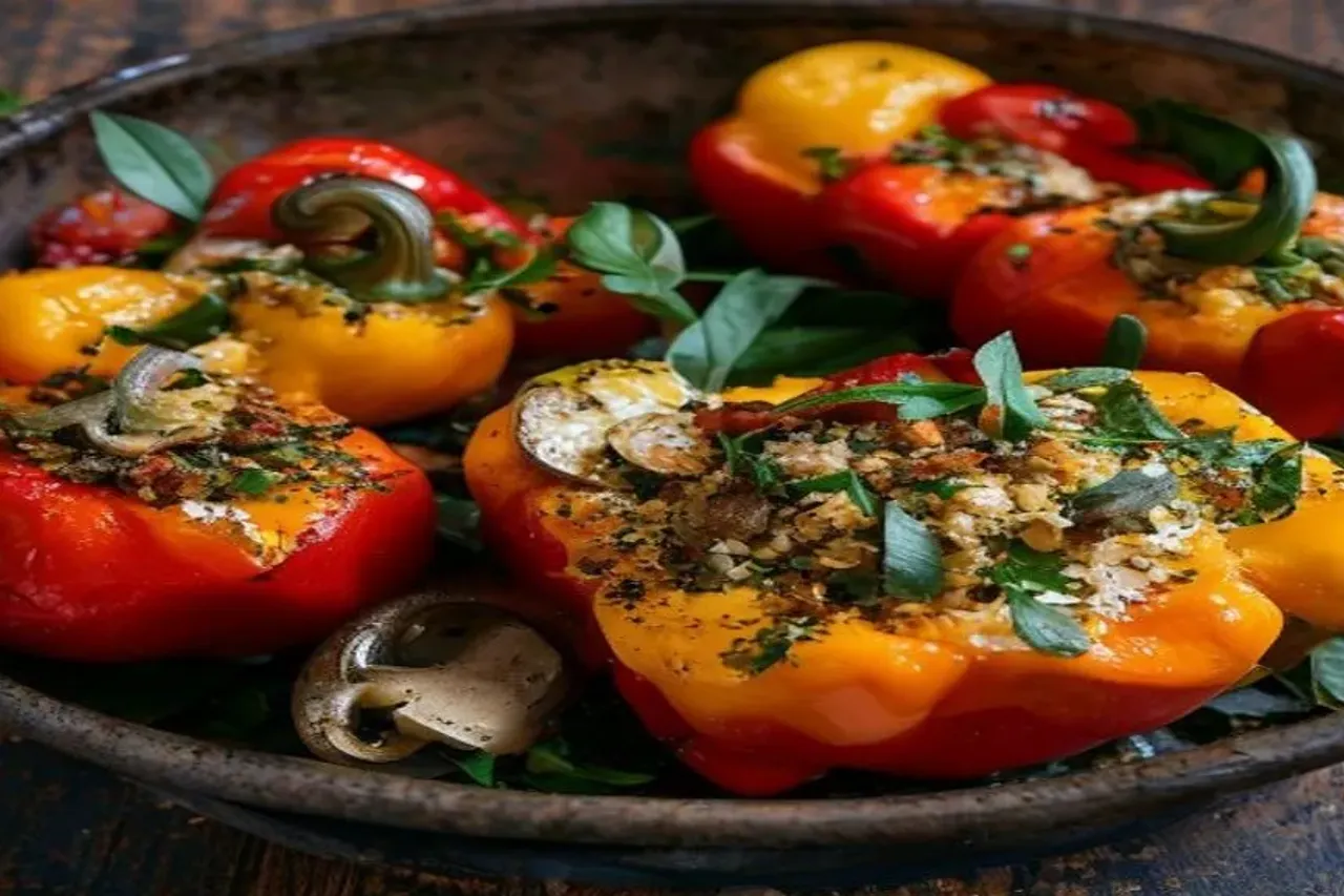 The Ultimate Vegetarian Stuffed Peppers Recipe