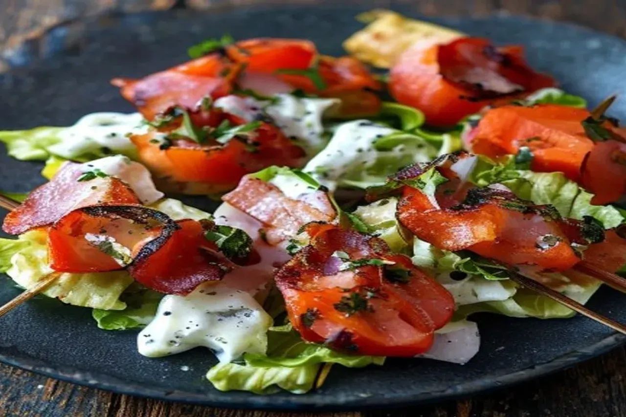 The Ultimate Wedge Salad on a Stick Recipe